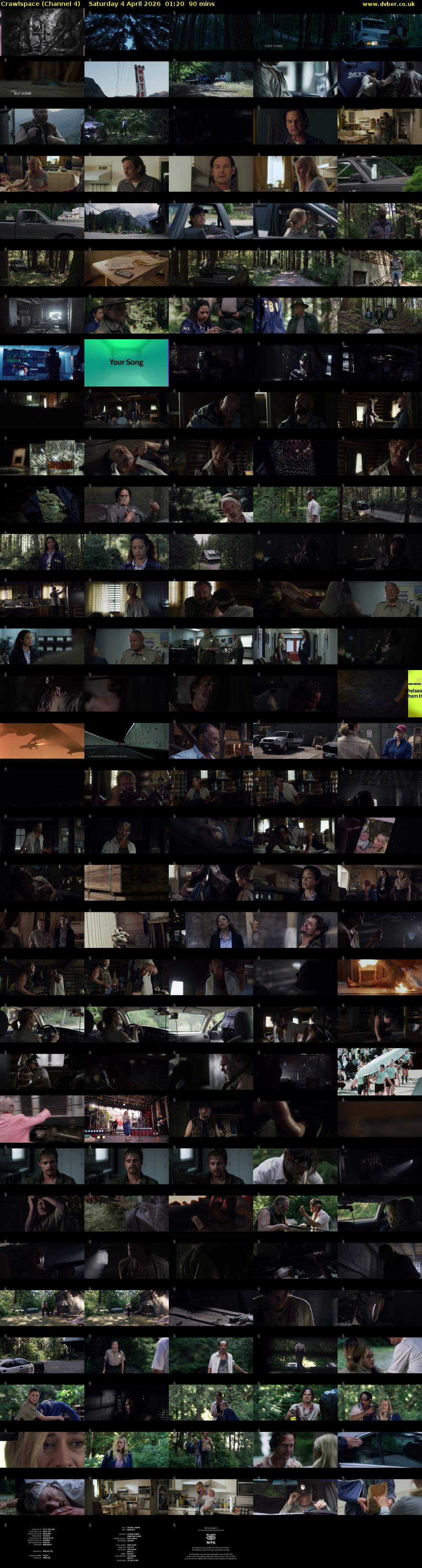 Crawlspace (Channel 4) Saturday 4 April 2026 01:20 - 02:50