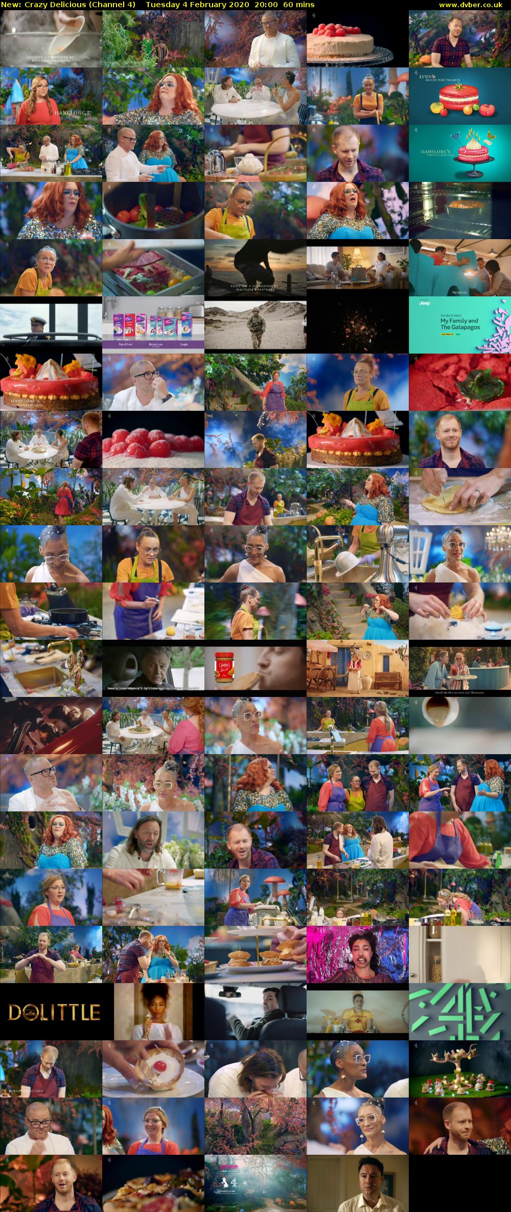 Crazy Delicious (Channel 4) Tuesday 4 February 2020 20:00 - 21:00