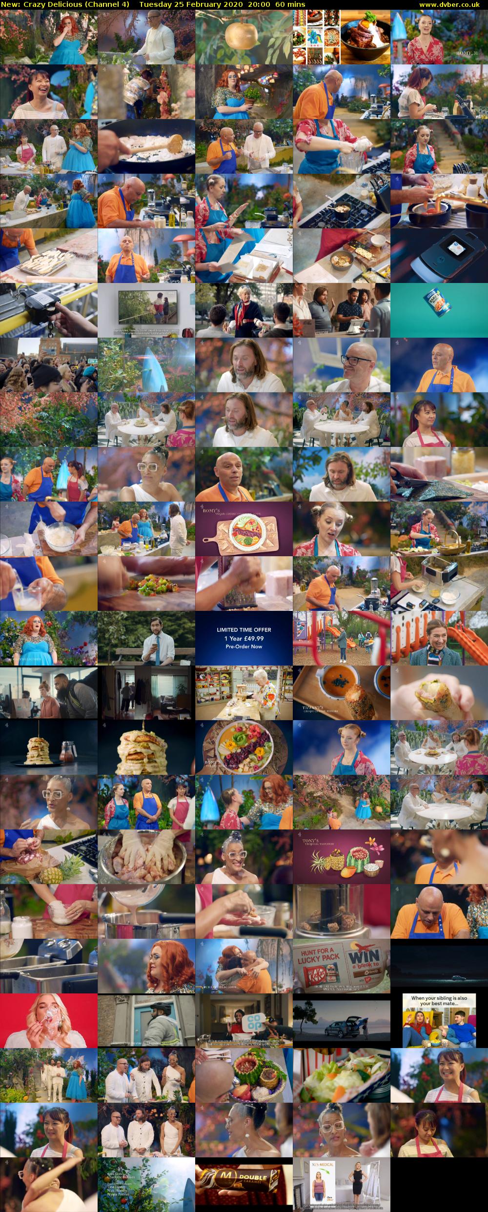 Crazy Delicious (Channel 4) Tuesday 25 February 2020 20:00 - 21:00