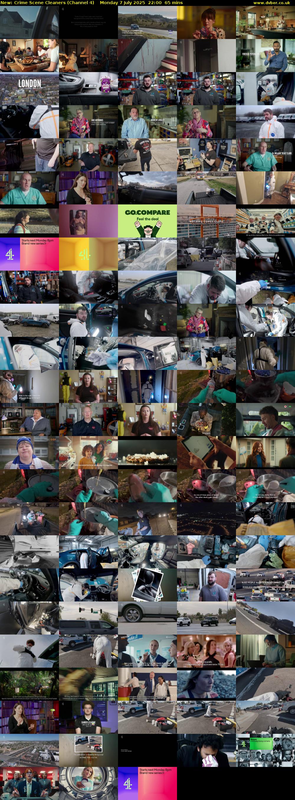 Crime Scene Cleaners (Channel 4) Monday 7 July 2025 22:00 - 23:05
