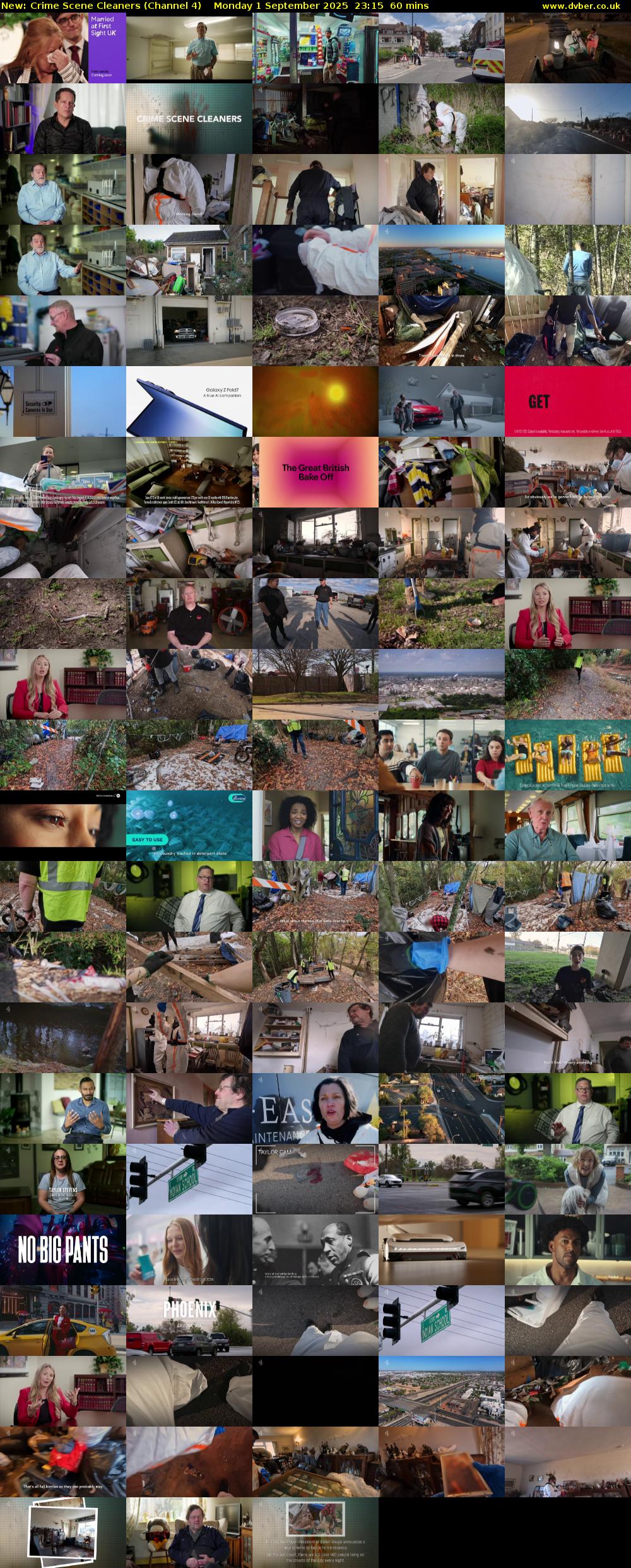 Crime Scene Cleaners (Channel 4) Monday 1 September 2025 23:15 - 00:15