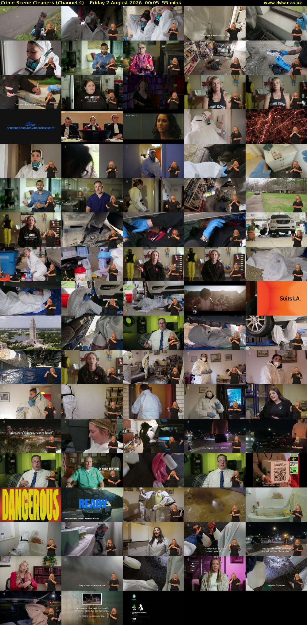 Crime Scene Cleaners (Channel 4) Friday 7 August 2026 00:05 - 01:00
