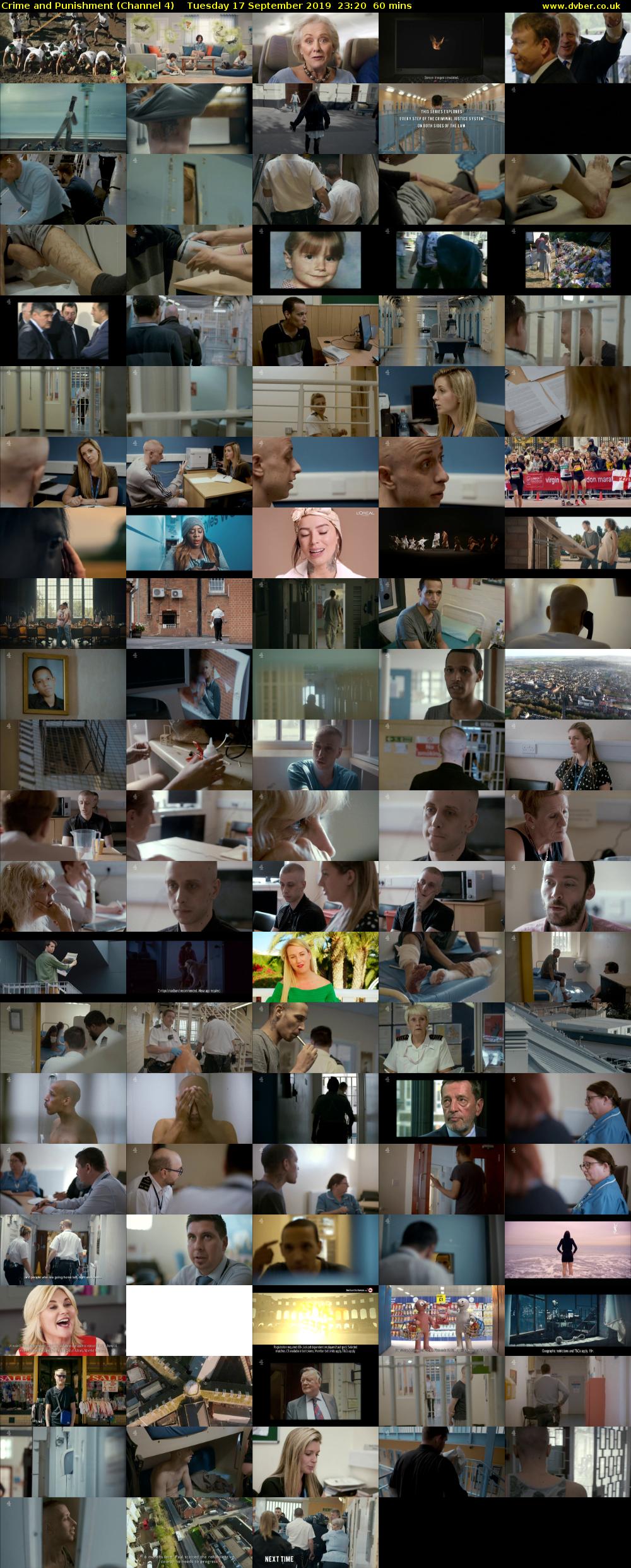 Crime and Punishment (Channel 4) Tuesday 17 September 2019 23:20 - 00:20