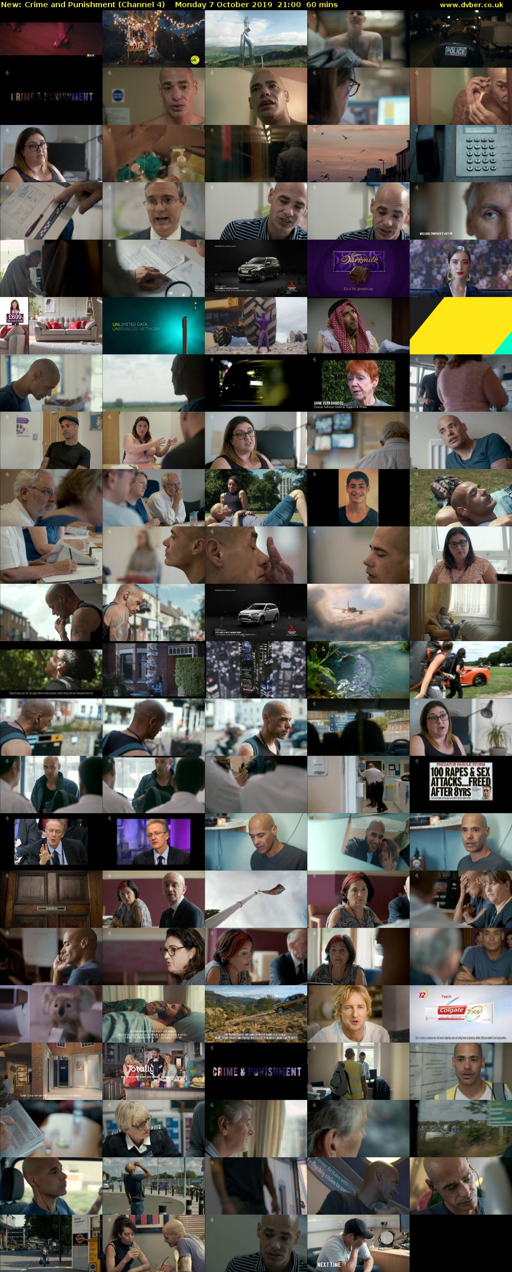 Crime and Punishment (Channel 4) Monday 7 October 2019 21:00 - 22:00