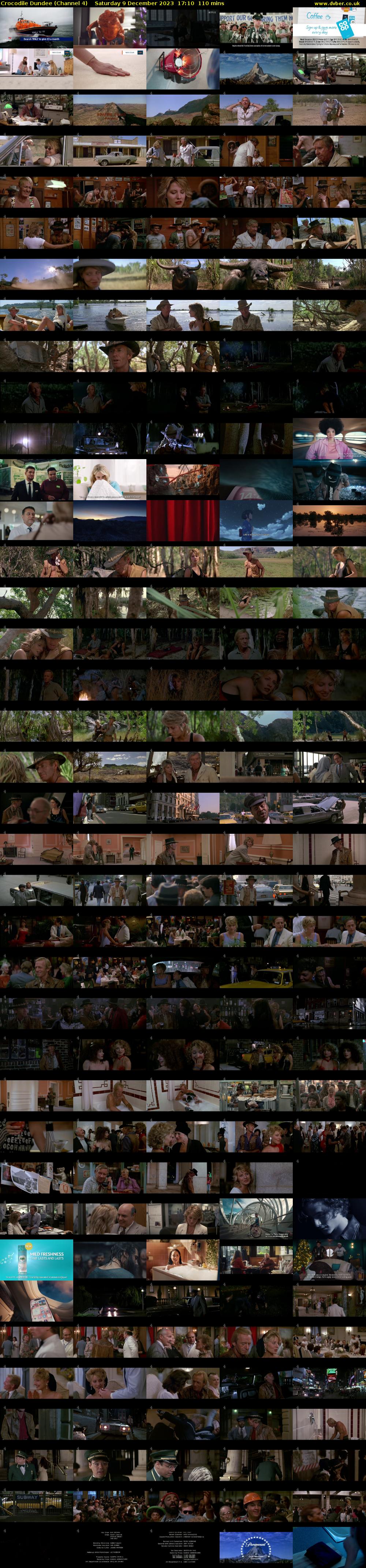 Crocodile Dundee (Channel 4) Saturday 9 December 2023 17:10 - 19:00