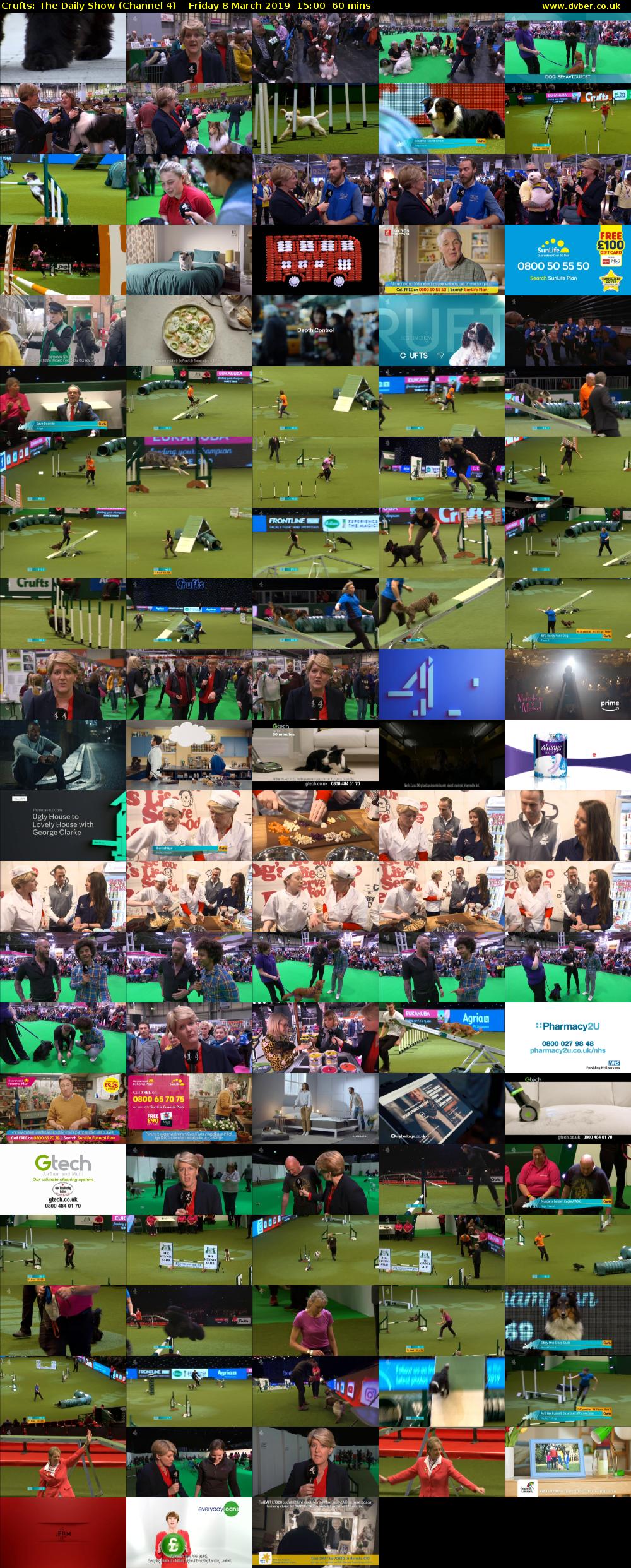 Crufts: The Daily Show (Channel 4) Friday 8 March 2019 15:00 - 16:00