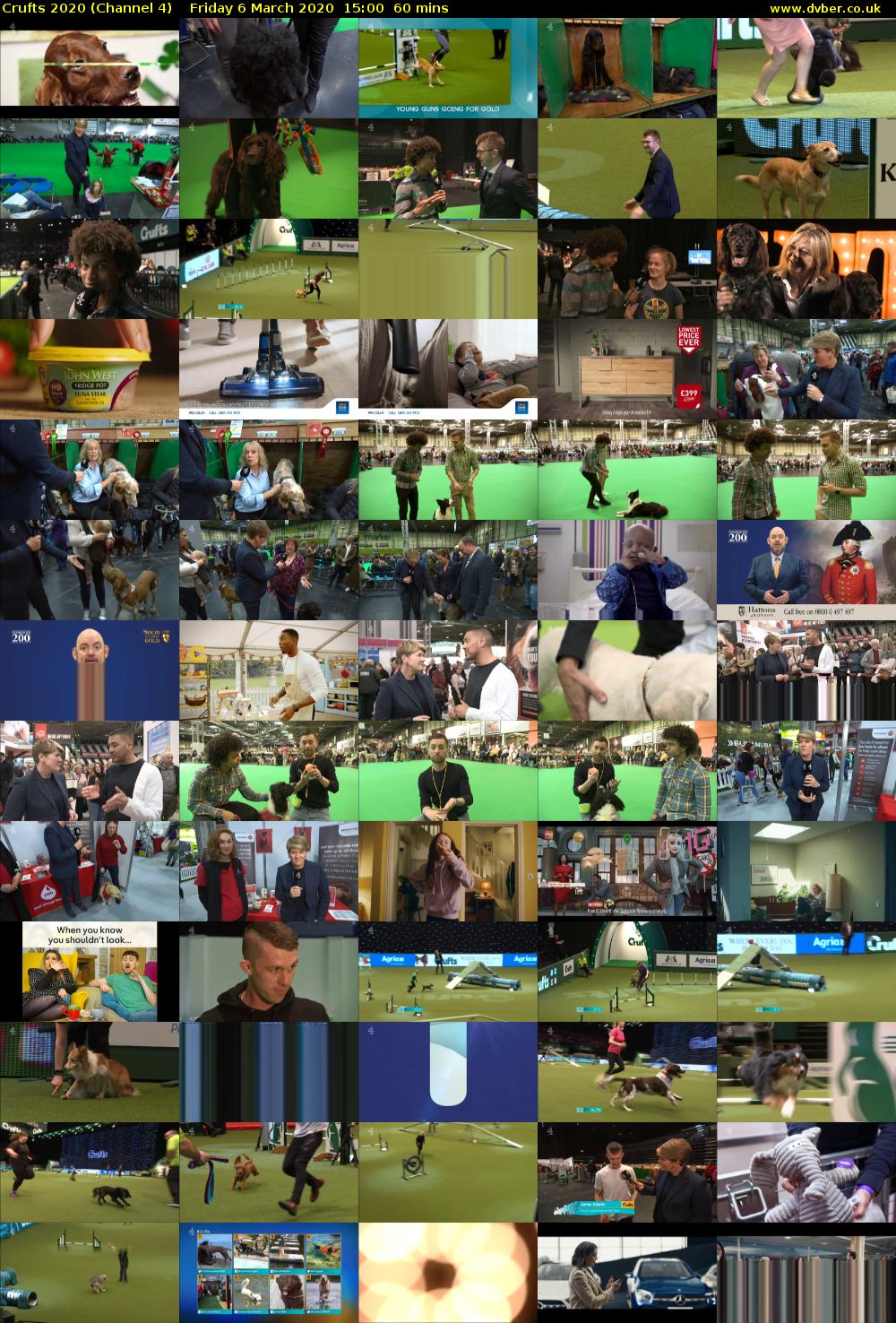Crufts 2020 (Channel 4) Friday 6 March 2020 15:00 - 16:00