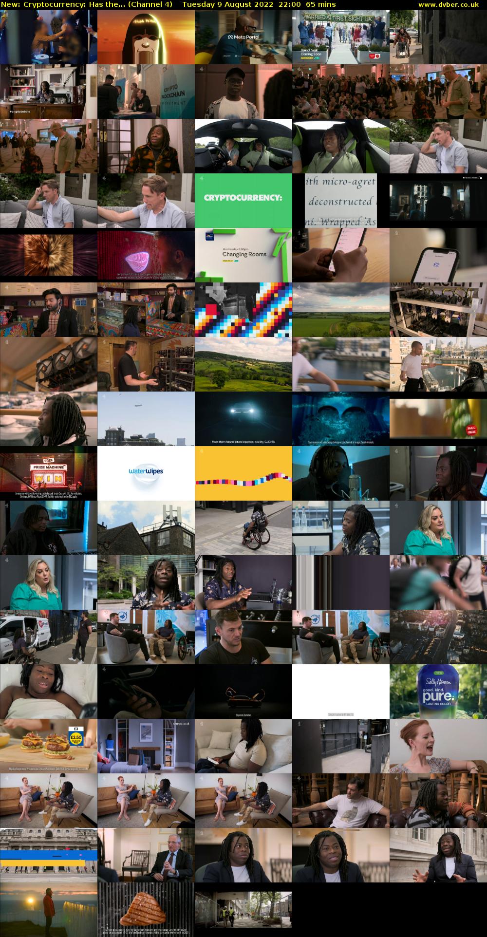 Cryptocurrency: Has the... (Channel 4) Tuesday 9 August 2022 22:00 - 23:05