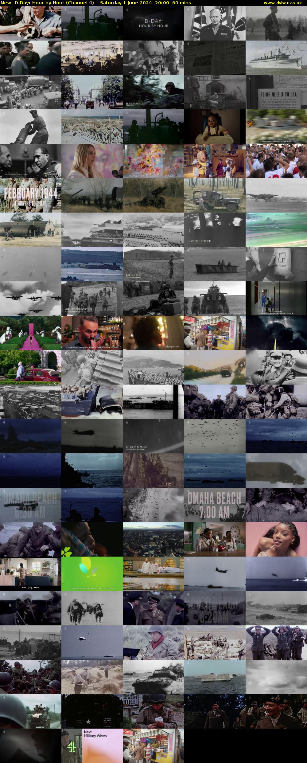 D-Day: Hour by Hour (Channel 4) Saturday 1 June 2024 20:00 - 21:00