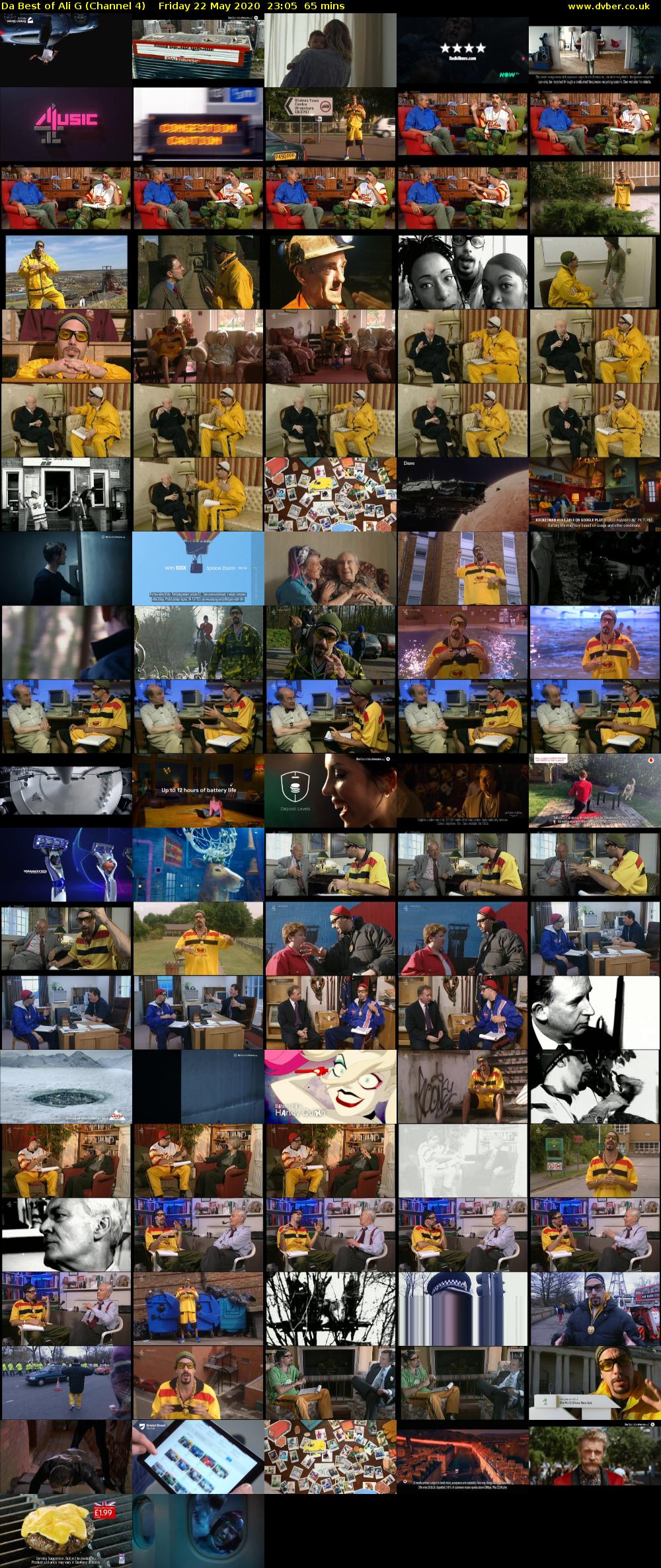 Da Best of Ali G (Channel 4) Friday 22 May 2020 23:05 - 00:10