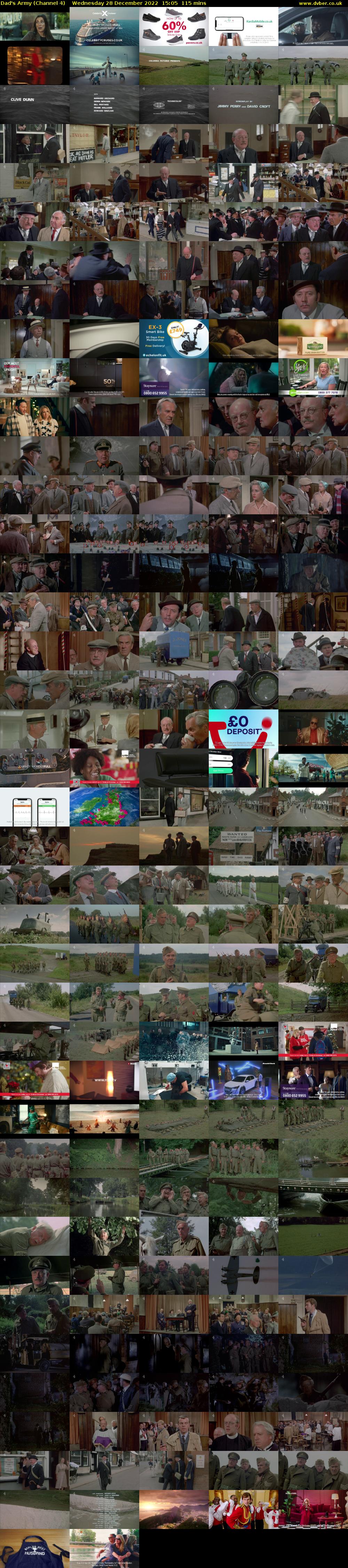 Dad's Army (Channel 4) Wednesday 28 December 2022 15:05 - 17:00