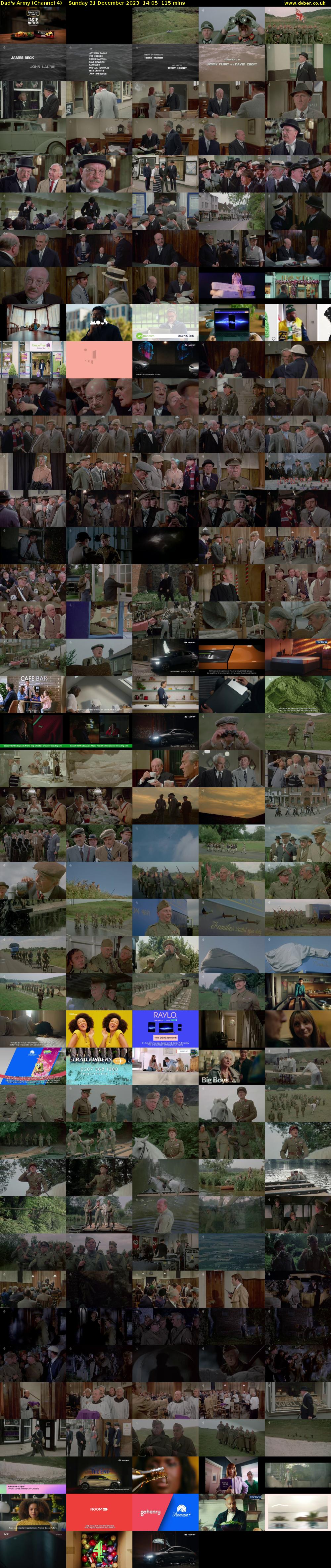 Dad's Army (Channel 4) Sunday 31 December 2023 14:05 - 16:00