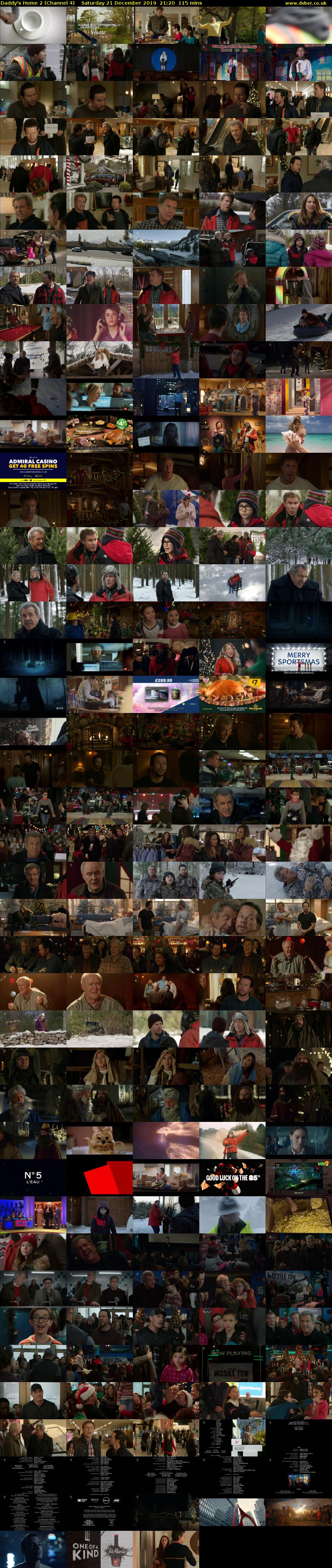Daddy's Home 2 (Channel 4) Saturday 21 December 2019 21:20 - 23:15