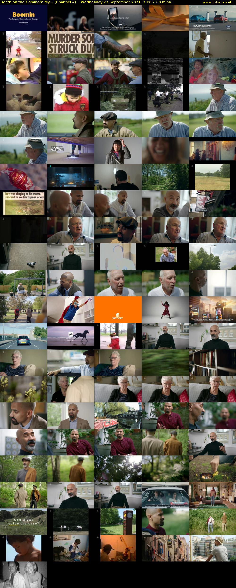 Death on the Common: My... (Channel 4) Wednesday 22 September 2021 23:05 - 00:05