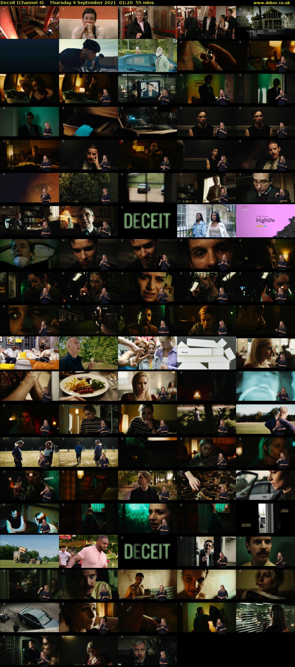 Deceit (Channel 4) Thursday 9 September 2021 01:20 - 02:15