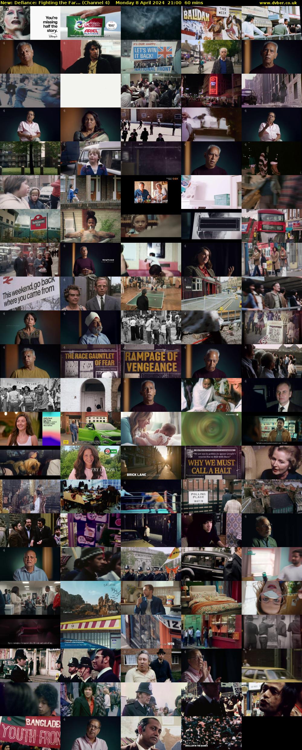 Defiance: Fighting the Far... (Channel 4) Monday 8 April 2024 21:00 - 22:00