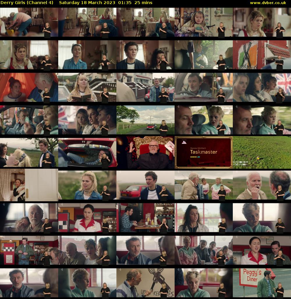 Derry Girls (Channel 4) Saturday 18 March 2023 01:35 - 02:00