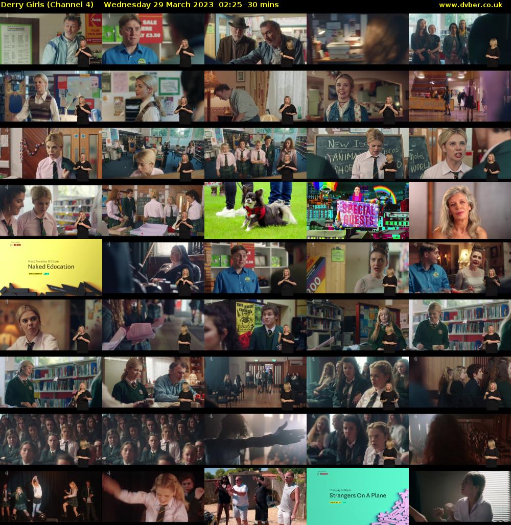 Derry Girls (Channel 4) Wednesday 29 March 2023 02:25 - 02:55