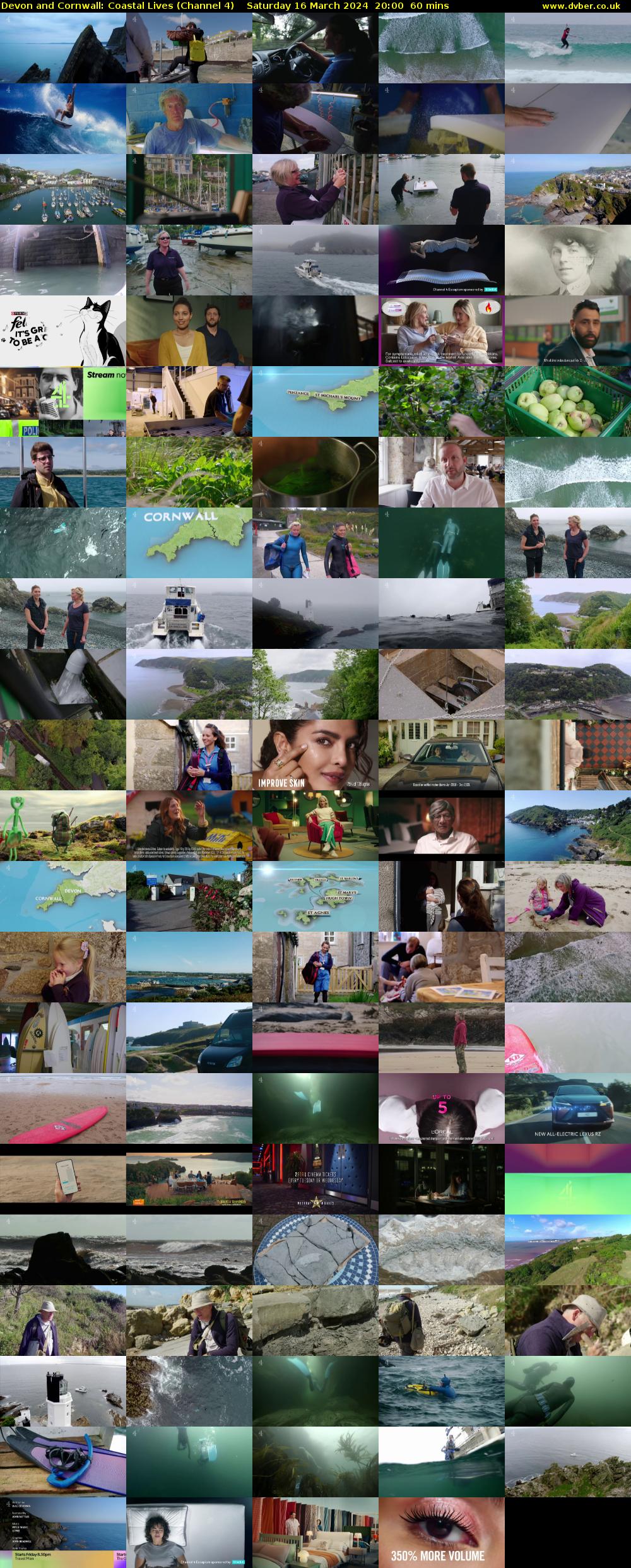Devon and Cornwall: Coastal Lives (Channel 4) Saturday 16 March 2024 20:00 - 21:00