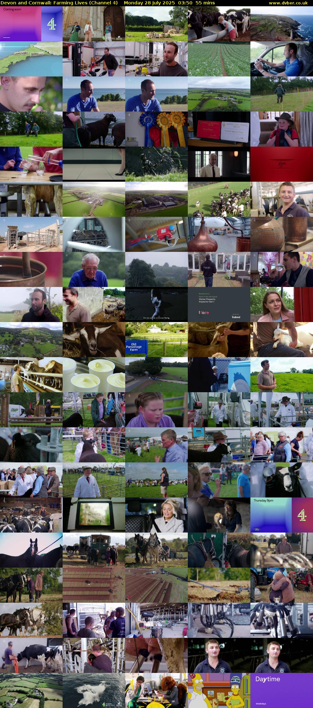 Devon and Cornwall: Farming Lives (Channel 4) Monday 28 July 2025 03:50 - 04:45