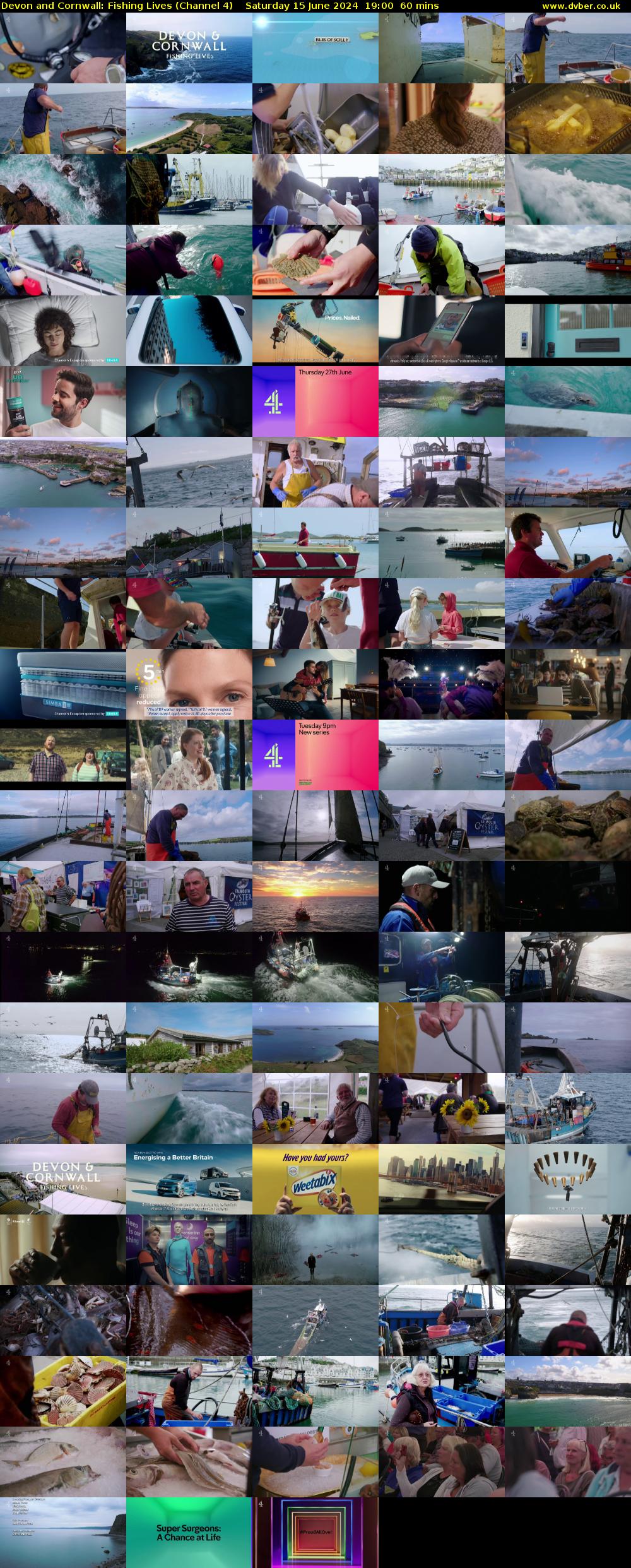 Devon and Cornwall: Fishing Lives (Channel 4) Saturday 15 June 2024 19:00 - 20:00