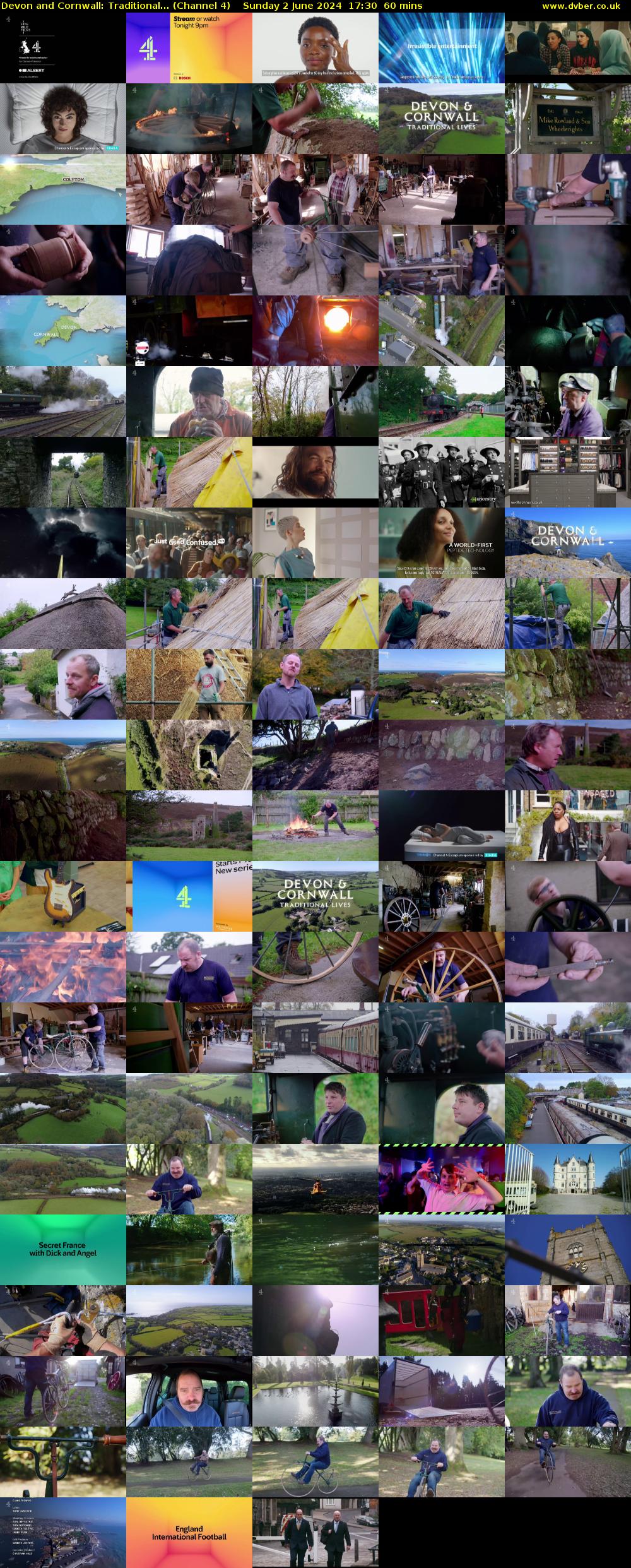 Devon and Cornwall: Traditional... (Channel 4) Sunday 2 June 2024 17:30 - 18:30