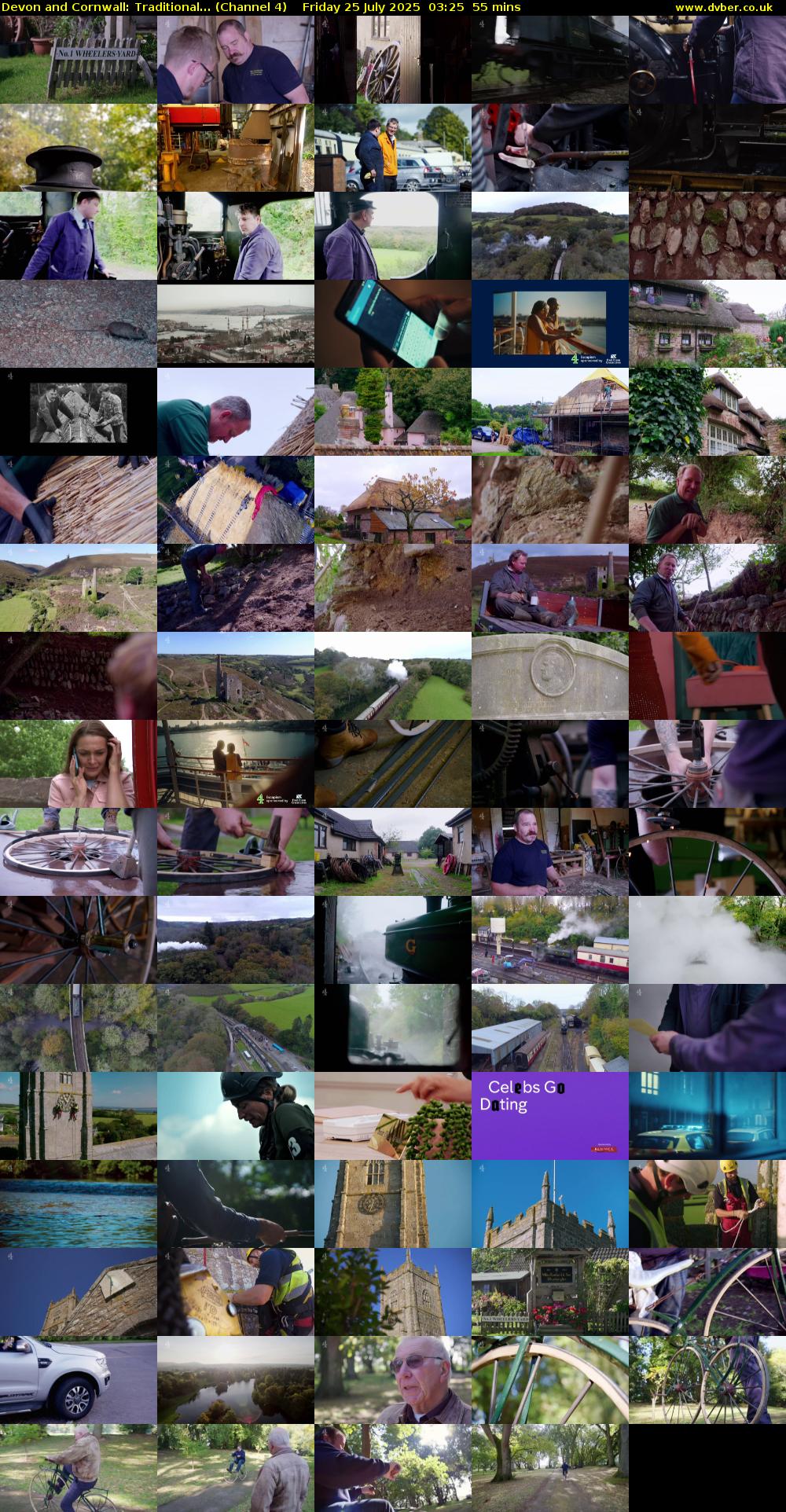 Devon and Cornwall: Traditional... (Channel 4) Friday 25 July 2025 03:25 - 04:20