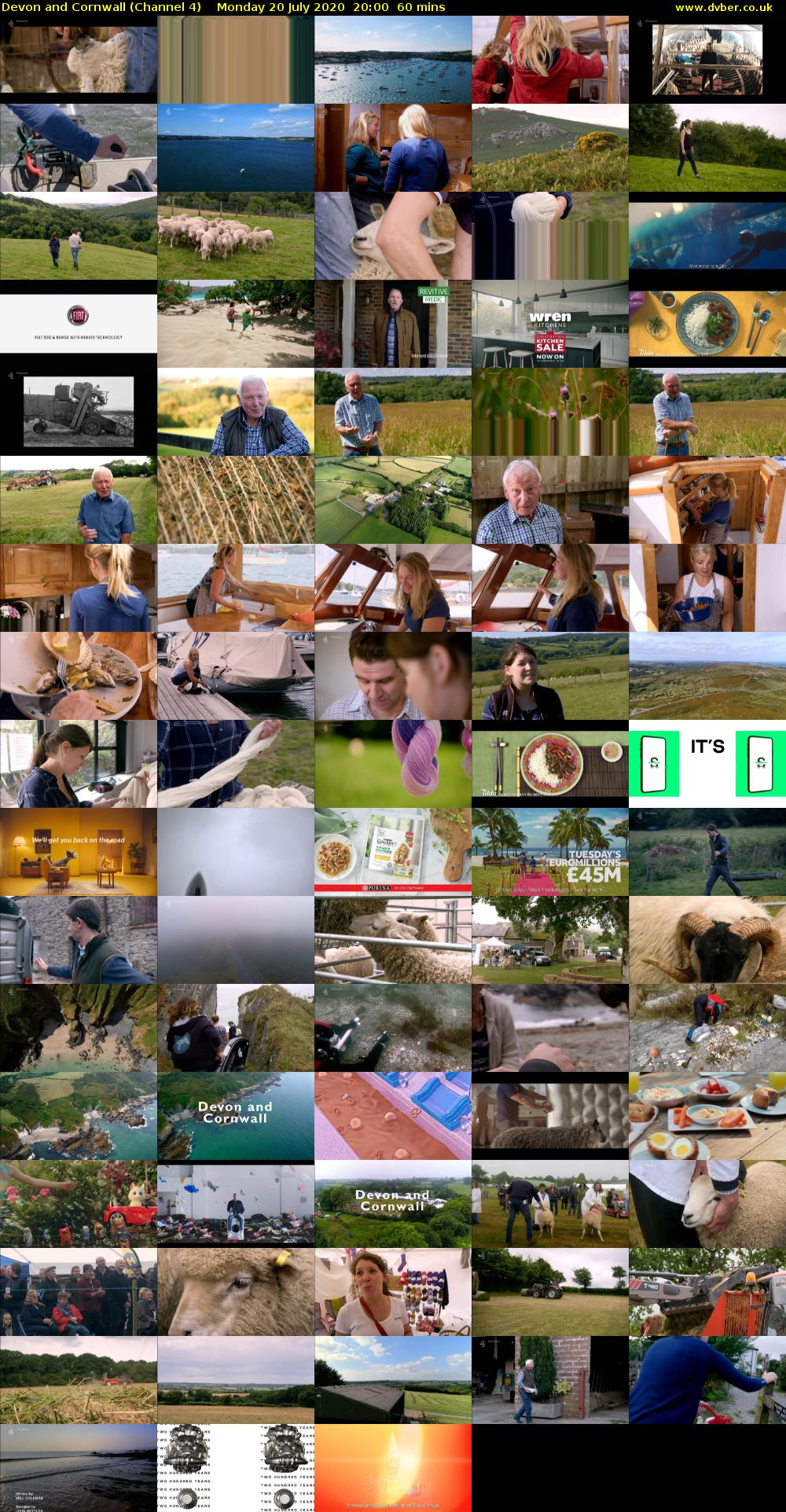 Devon and Cornwall (Channel 4) Monday 20 July 2020 20:00 - 21:00