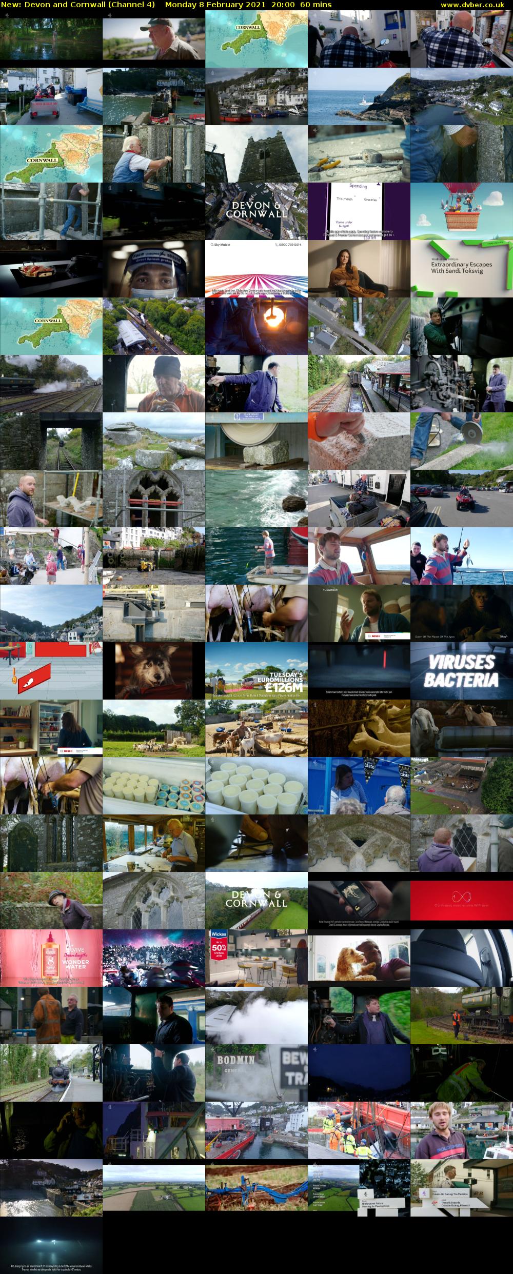 Devon and Cornwall (Channel 4) Monday 8 February 2021 20:00 - 21:00