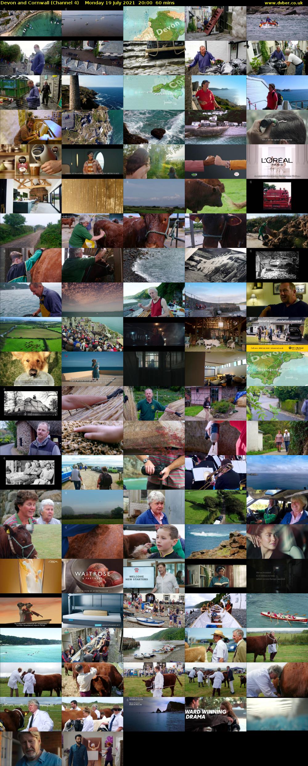 Devon and Cornwall (Channel 4) Monday 19 July 2021 20:00 - 21:00