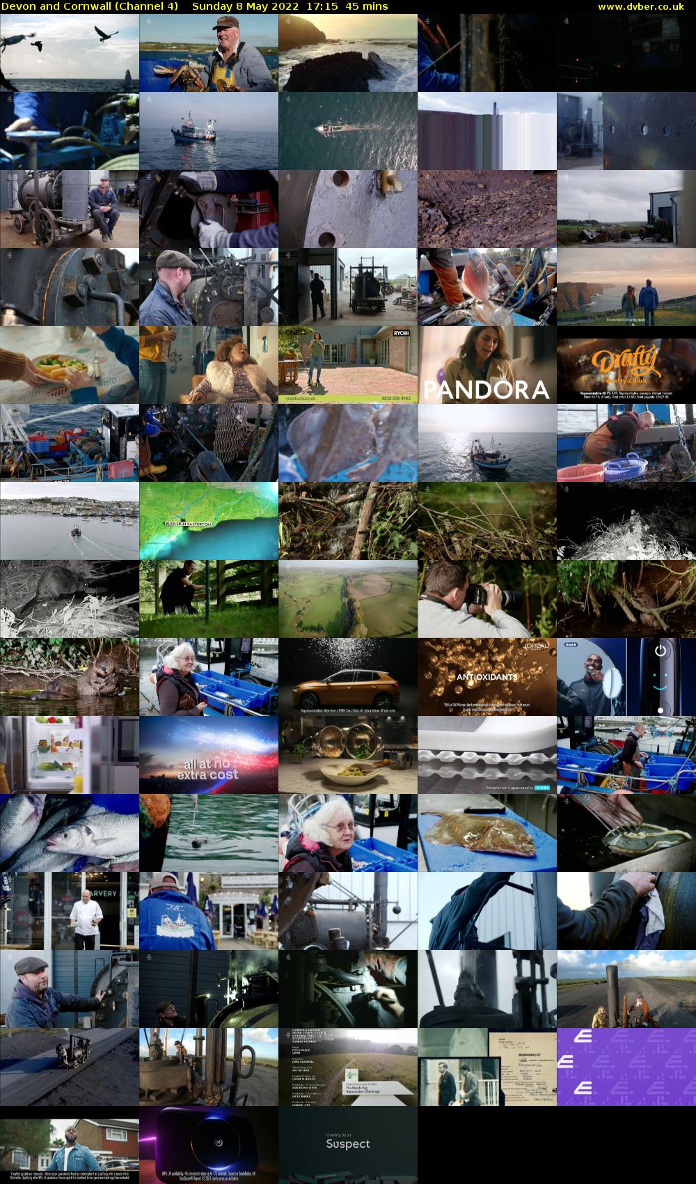 Devon and Cornwall (Channel 4) Sunday 8 May 2022 17:15 - 18:00