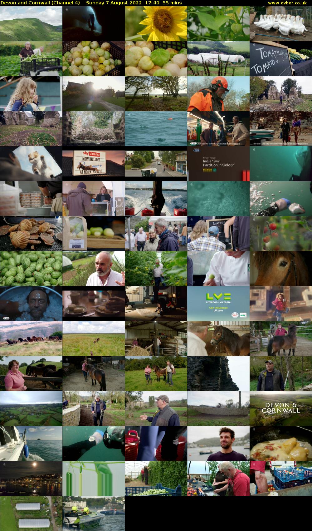 Devon and Cornwall (Channel 4) Sunday 7 August 2022 17:40 - 18:35