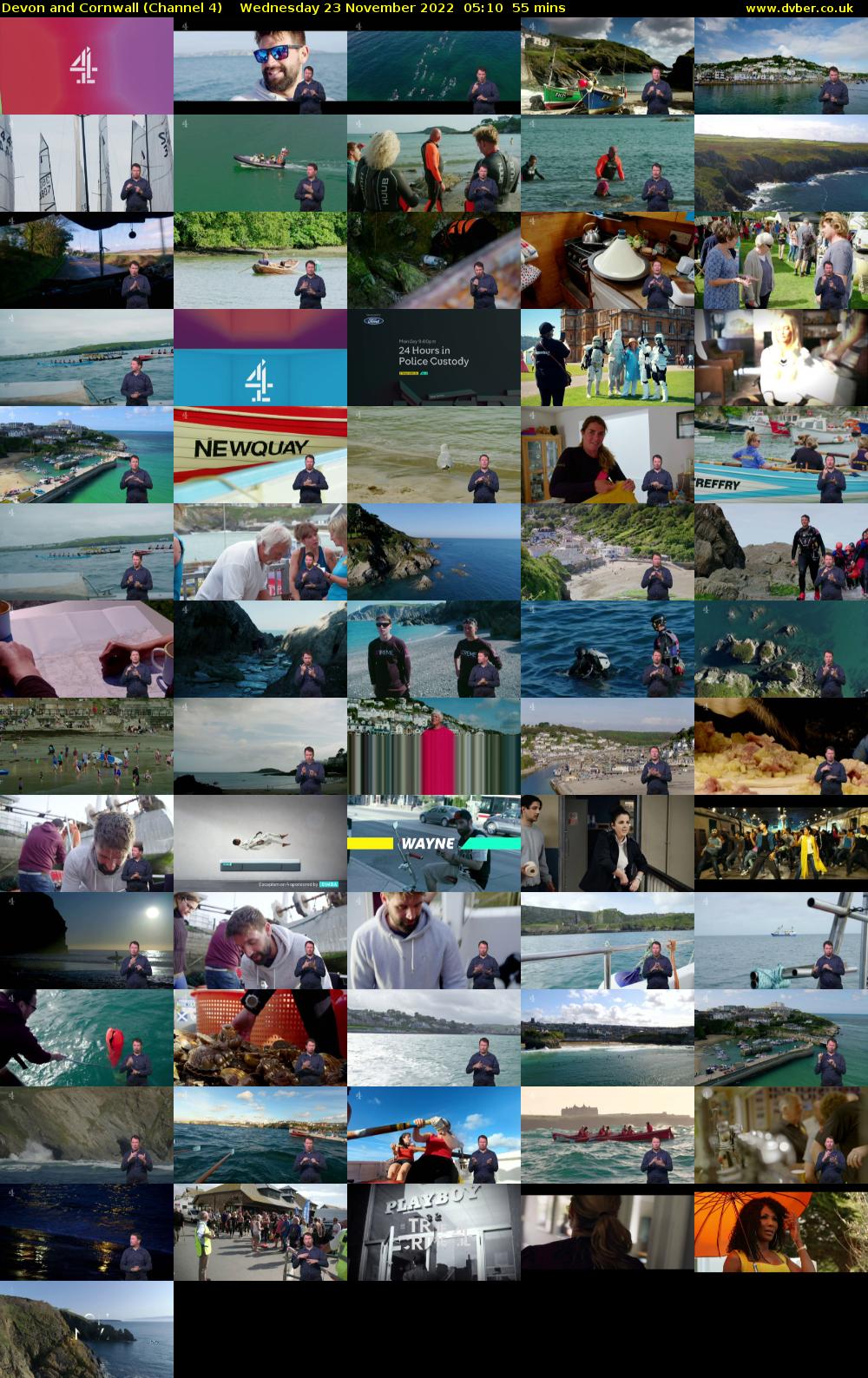 Devon and Cornwall (Channel 4) Wednesday 23 November 2022 05:10 - 06:05