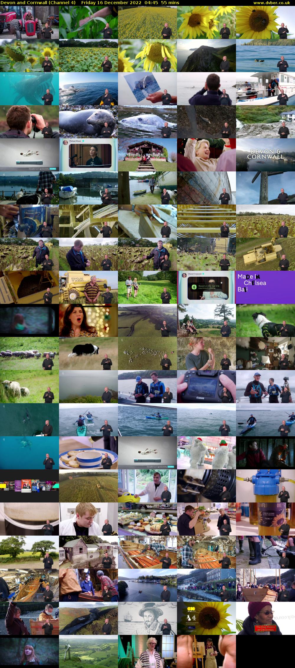 Devon and Cornwall (Channel 4) Friday 16 December 2022 04:45 - 05:40