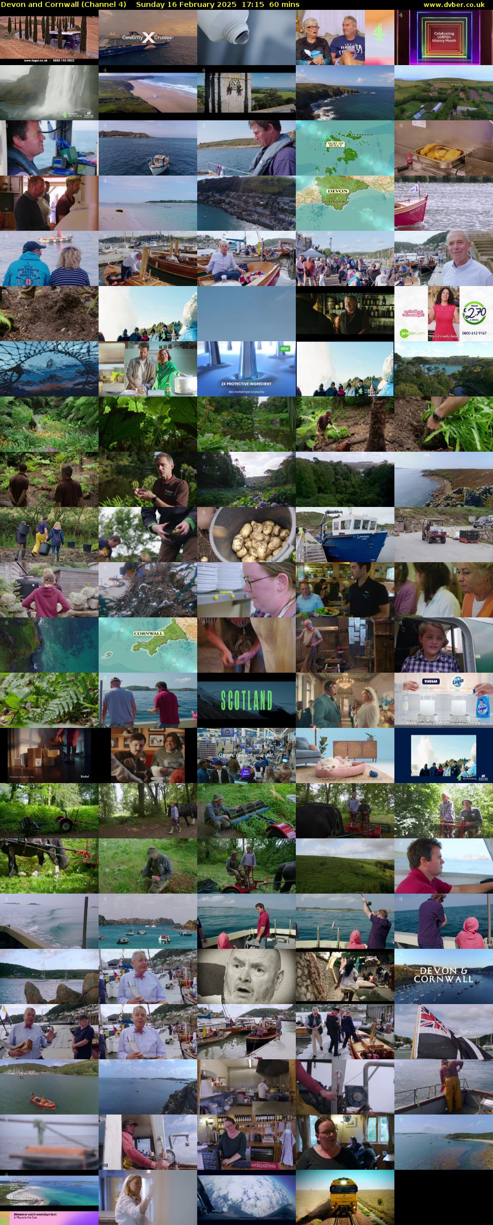 Devon and Cornwall (Channel 4) Sunday 16 February 2025 17:15 - 18:15