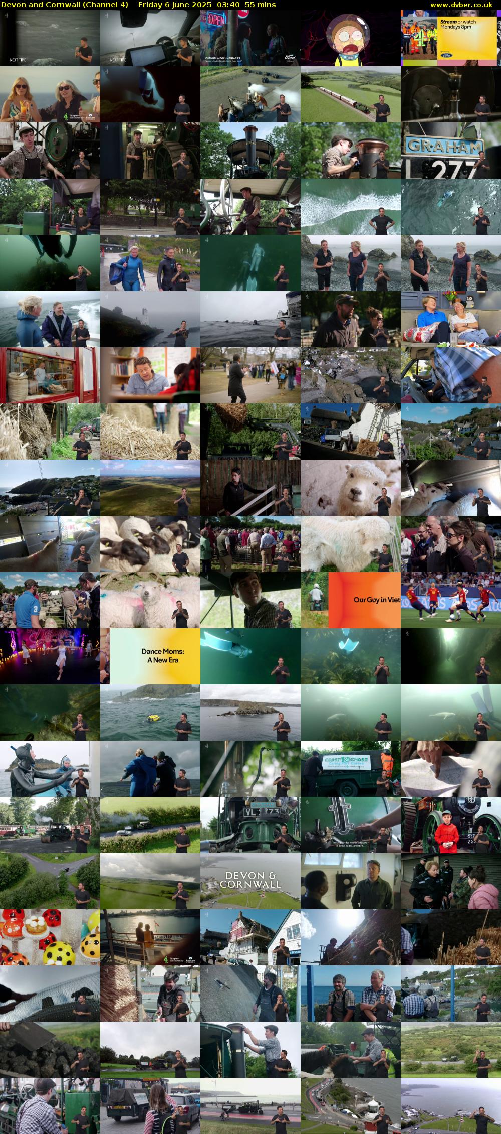 Devon and Cornwall (Channel 4) Friday 6 June 2025 03:40 - 04:35