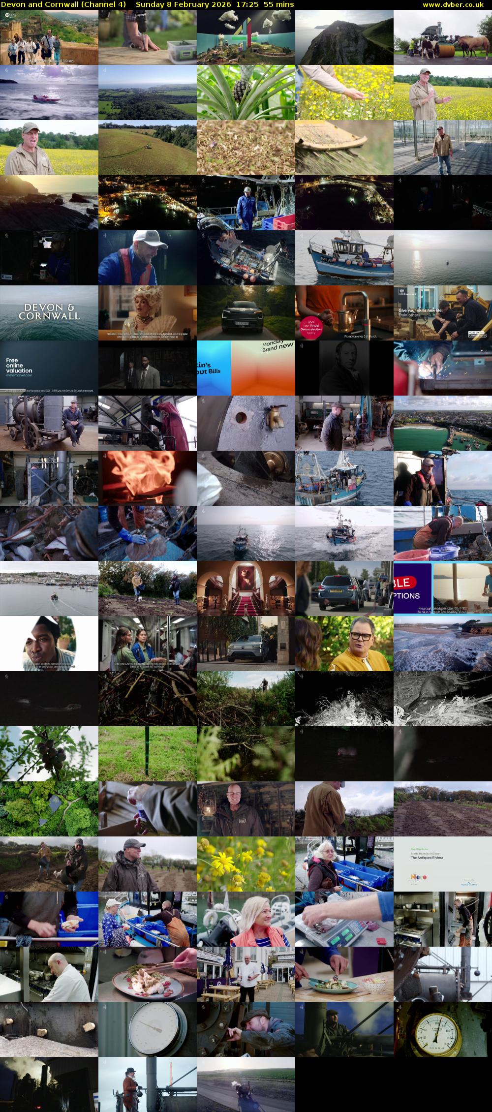 Devon and Cornwall (Channel 4) Sunday 8 February 2026 17:25 - 18:20