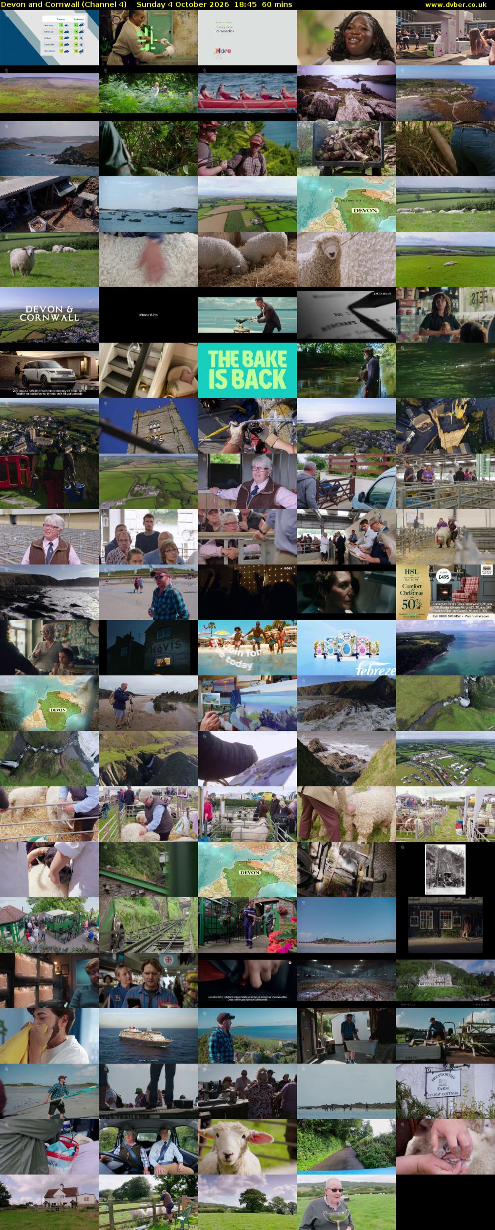 Devon and Cornwall (Channel 4) Sunday 4 October 2026 18:45 - 19:45