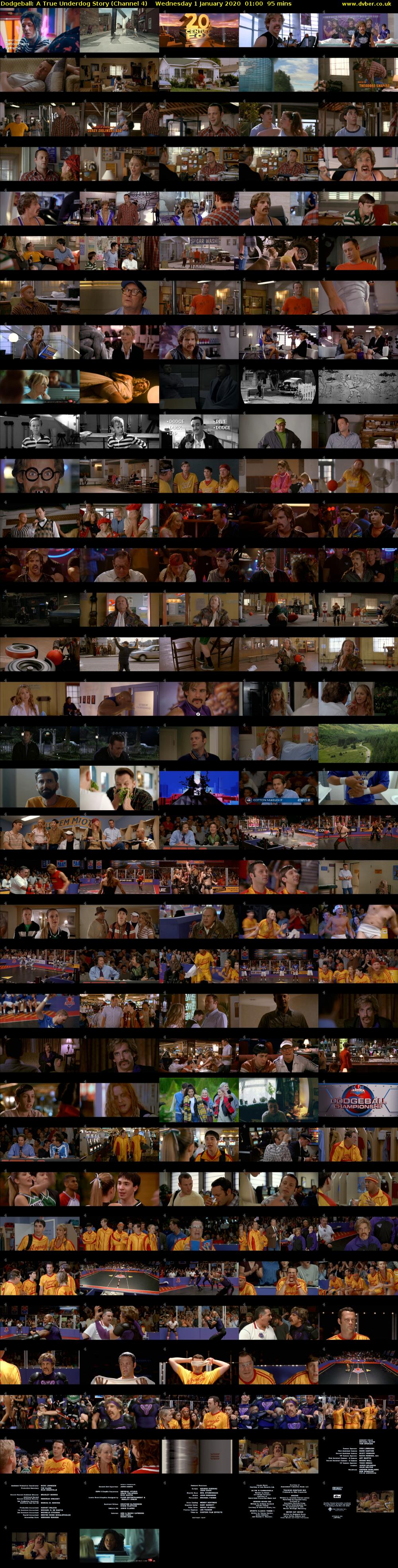 Dodgeball: A True Underdog Story (Channel 4) Wednesday 1 January 2020 01:00 - 02:35