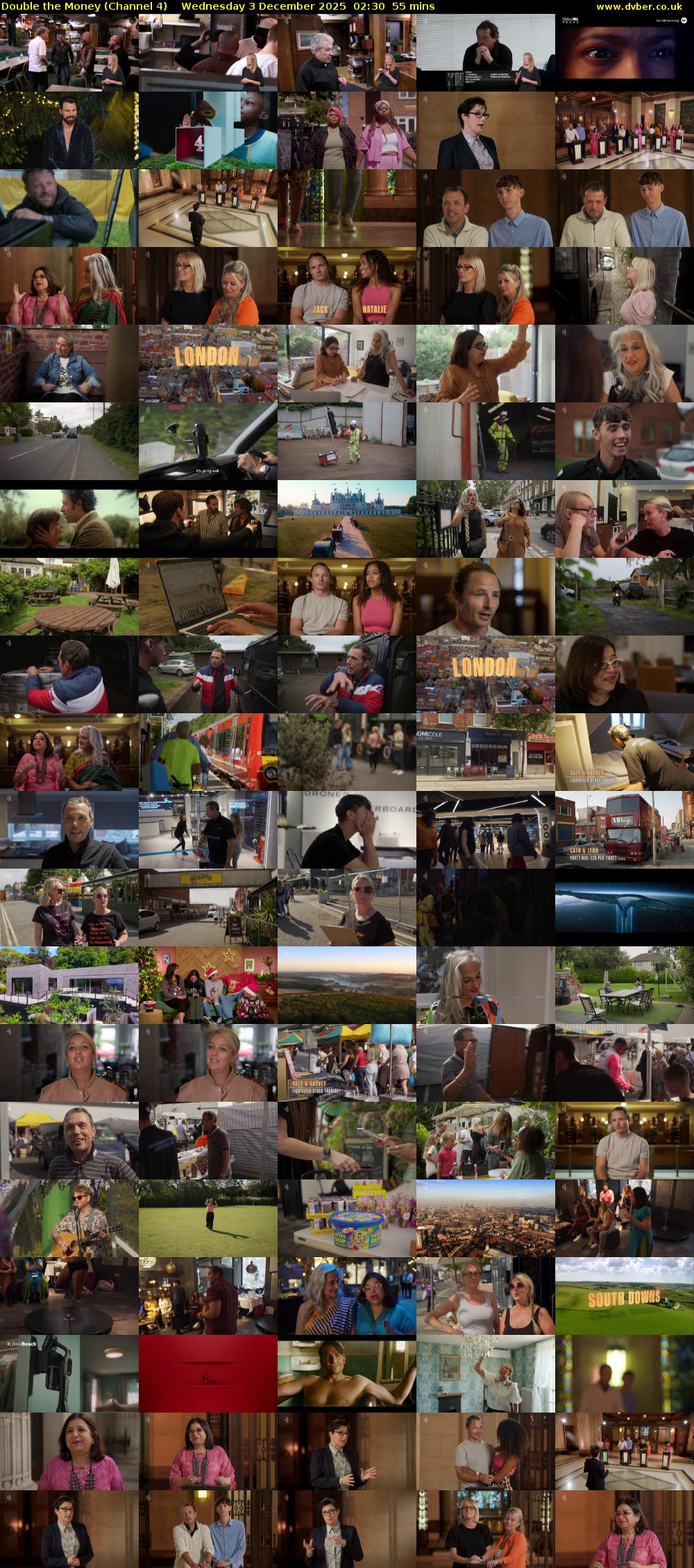 Double the Money (Channel 4) Wednesday 3 December 2025 02:30 - 03:25