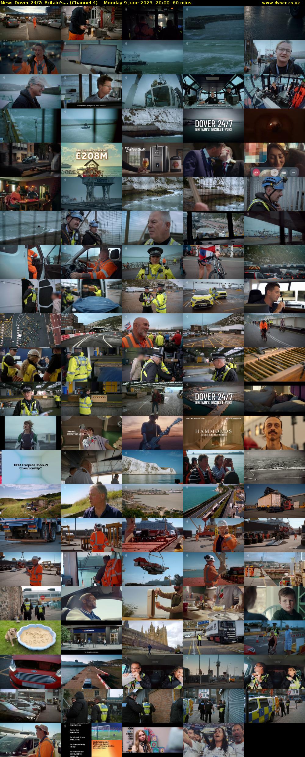 Dover 24/7: Britain's... (Channel 4) Monday 9 June 2025 20:00 - 21:00