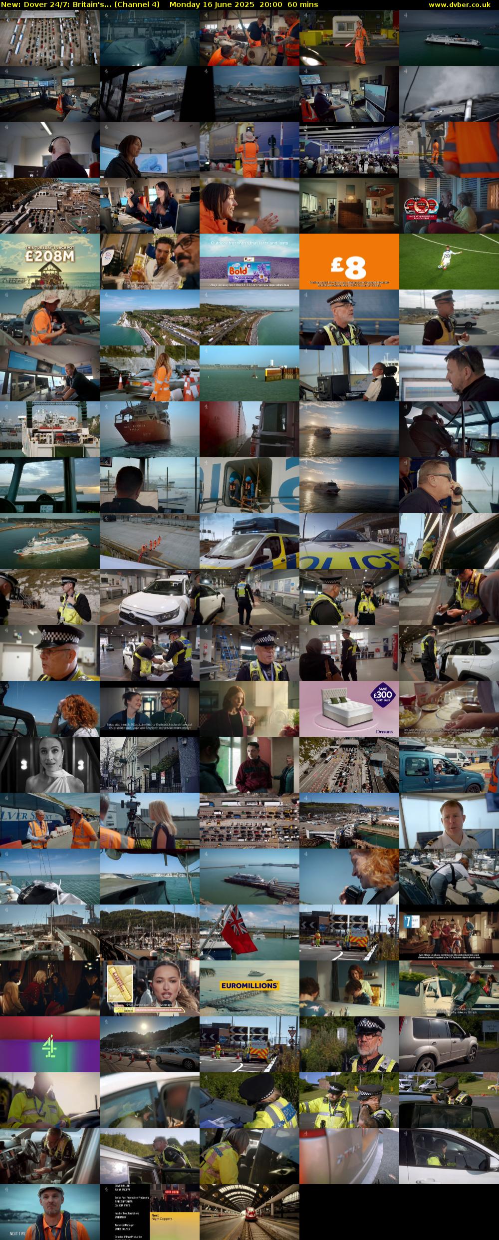 Dover 24/7: Britain's... (Channel 4) Monday 16 June 2025 20:00 - 21:00