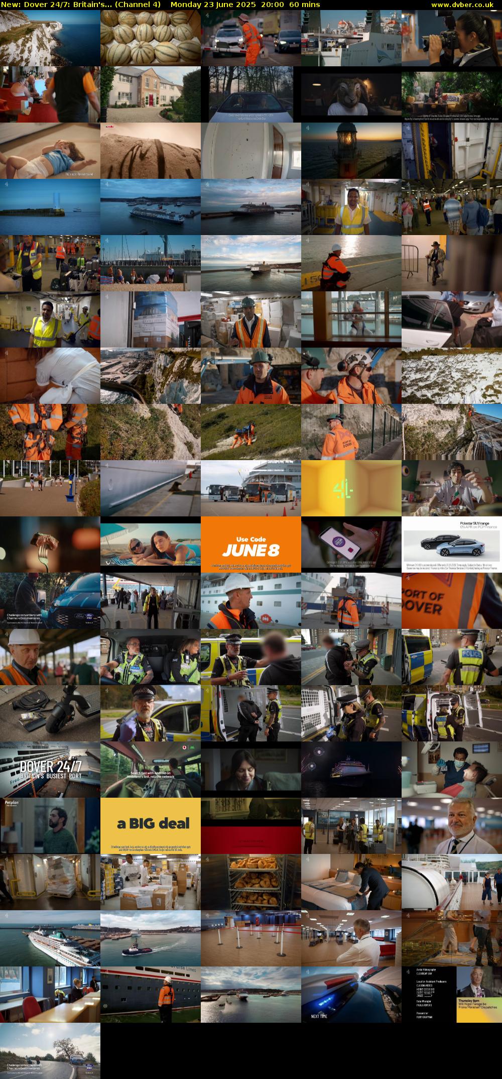 Dover 24/7: Britain's... (Channel 4) Monday 23 June 2025 20:00 - 21:00