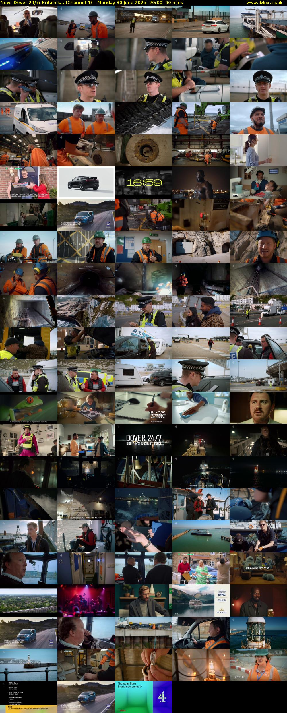 Dover 24/7: Britain's... (Channel 4) Monday 30 June 2025 20:00 - 21:00