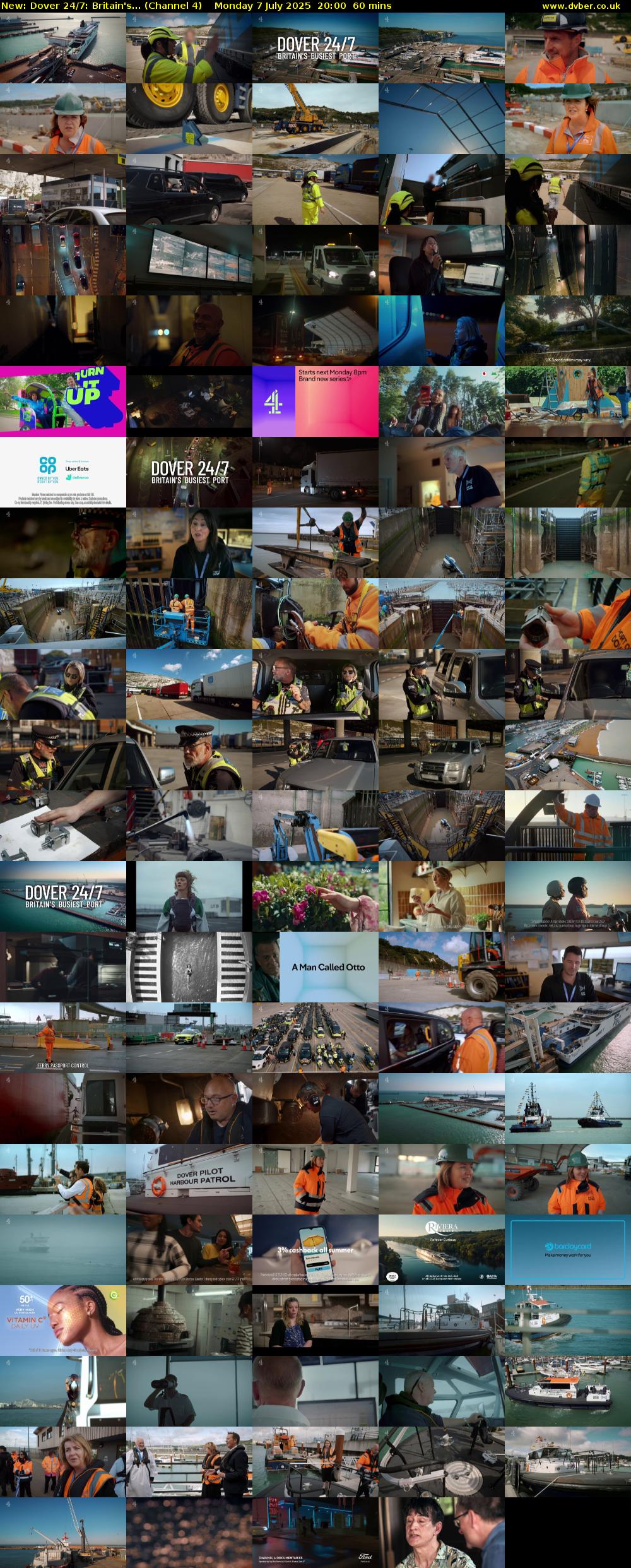 Dover 24/7: Britain's... (Channel 4) Monday 7 July 2025 20:00 - 21:00