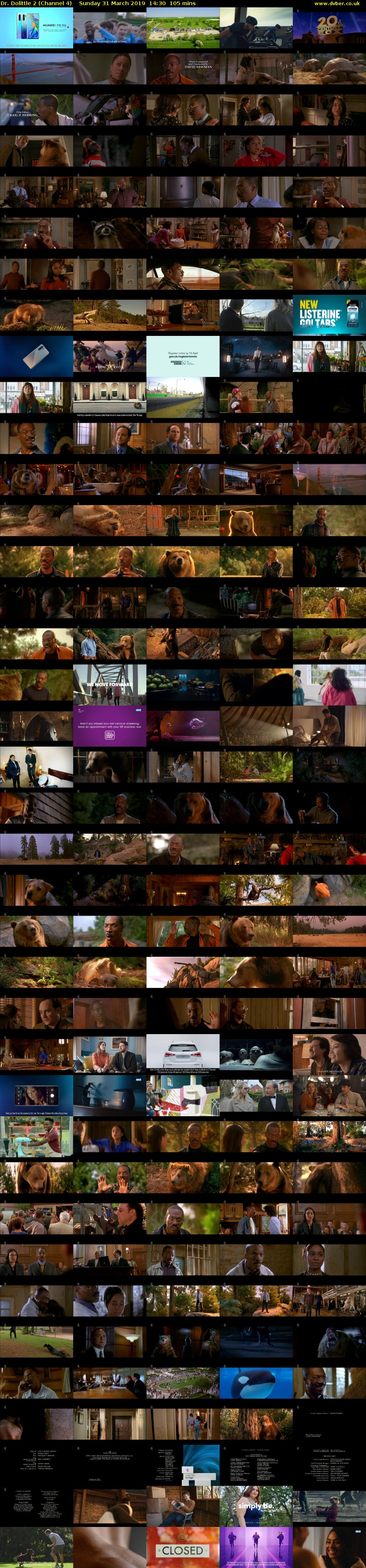 Dr. Dolittle 2 (Channel 4) Sunday 31 March 2019 14:30 - 16:15