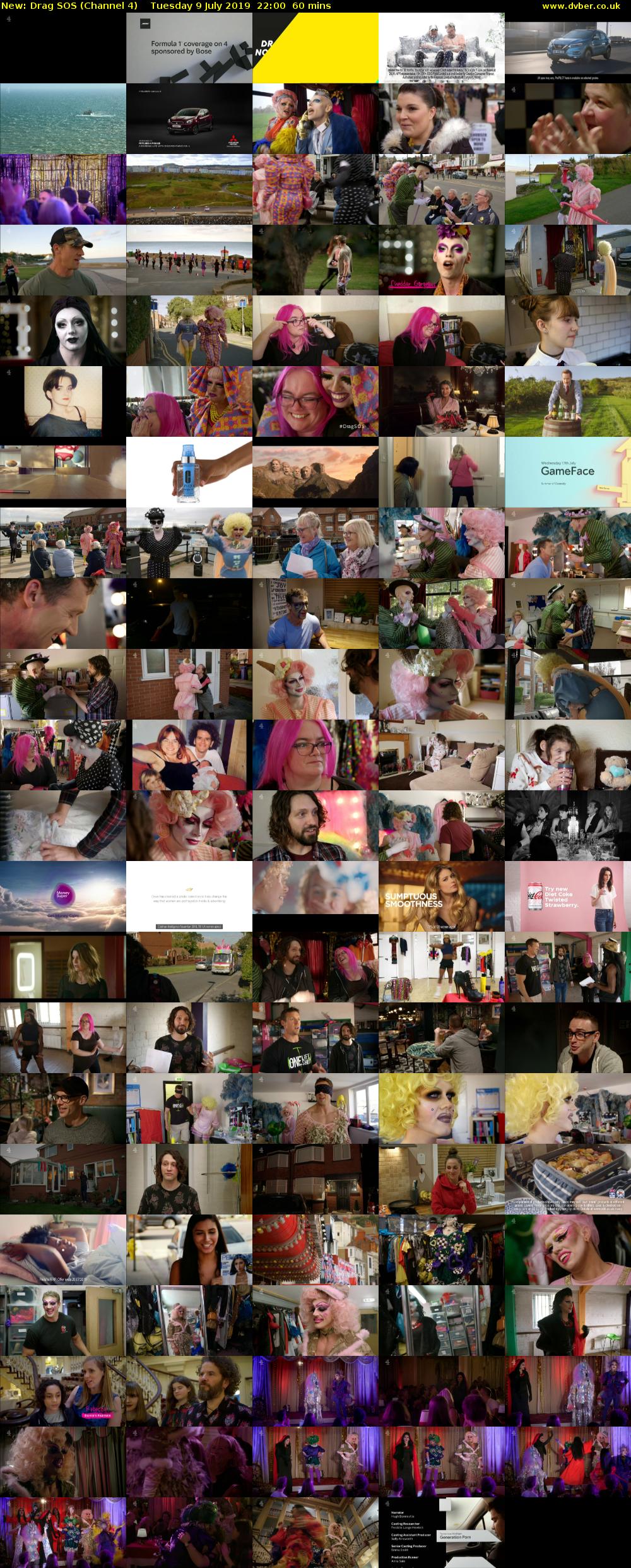 Drag SOS (Channel 4) Tuesday 9 July 2019 22:00 - 23:00