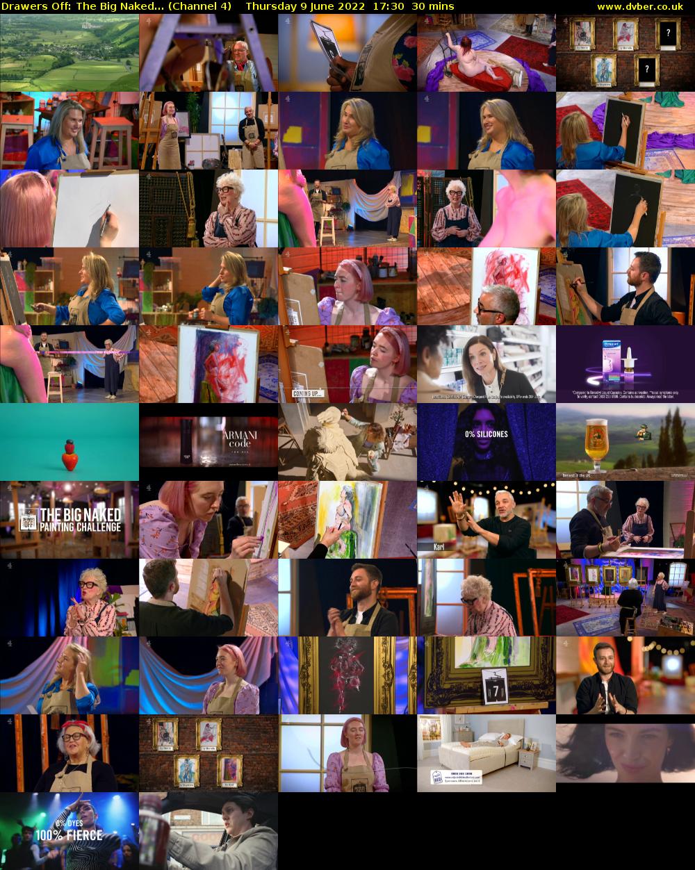 Drawers Off: The Big Naked... (Channel 4) Thursday 9 June 2022 17:30 - 18:00