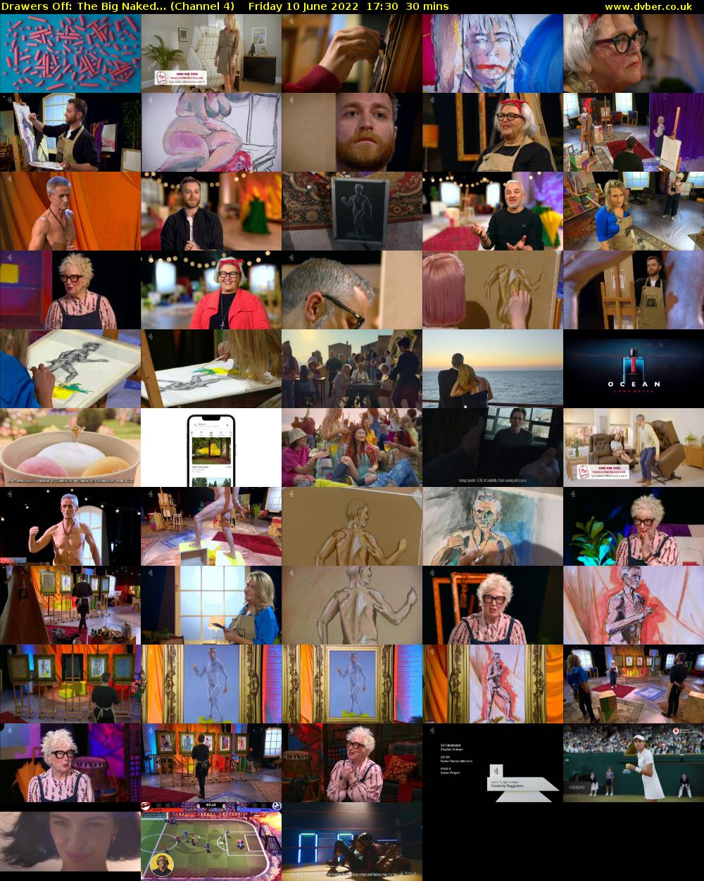 Drawers Off: The Big Naked... (Channel 4) Friday 10 June 2022 17:30 - 18:00