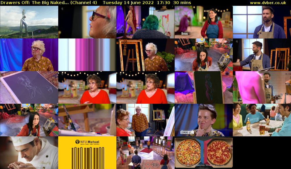 Drawers Off: The Big Naked... (Channel 4) Tuesday 14 June 2022 17:30 - 18:00
